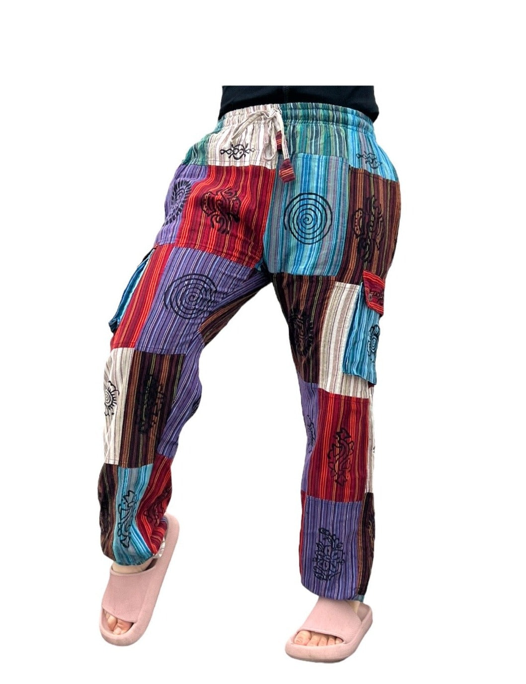 Nepal Patchwork Yoga Pants