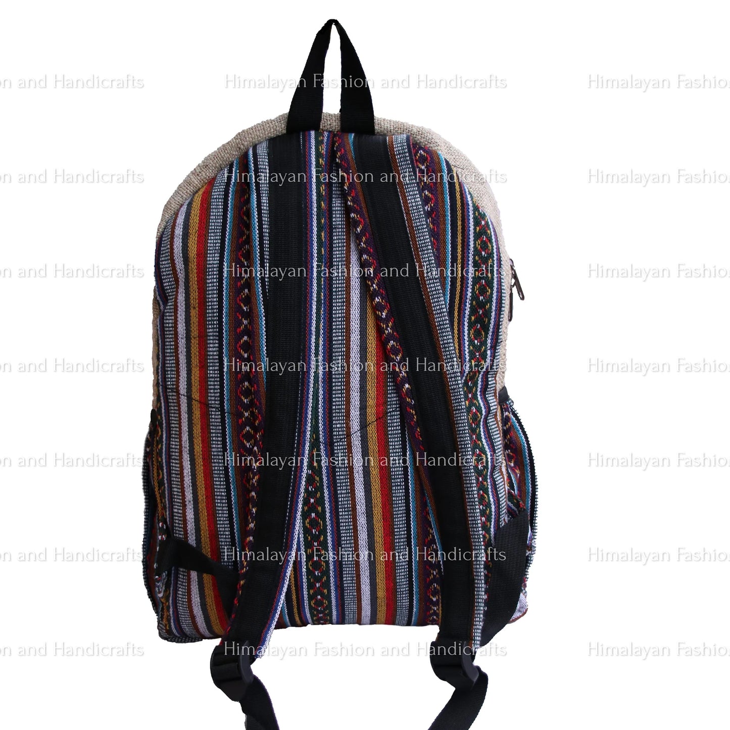 Large Wolf Hemp Backpack