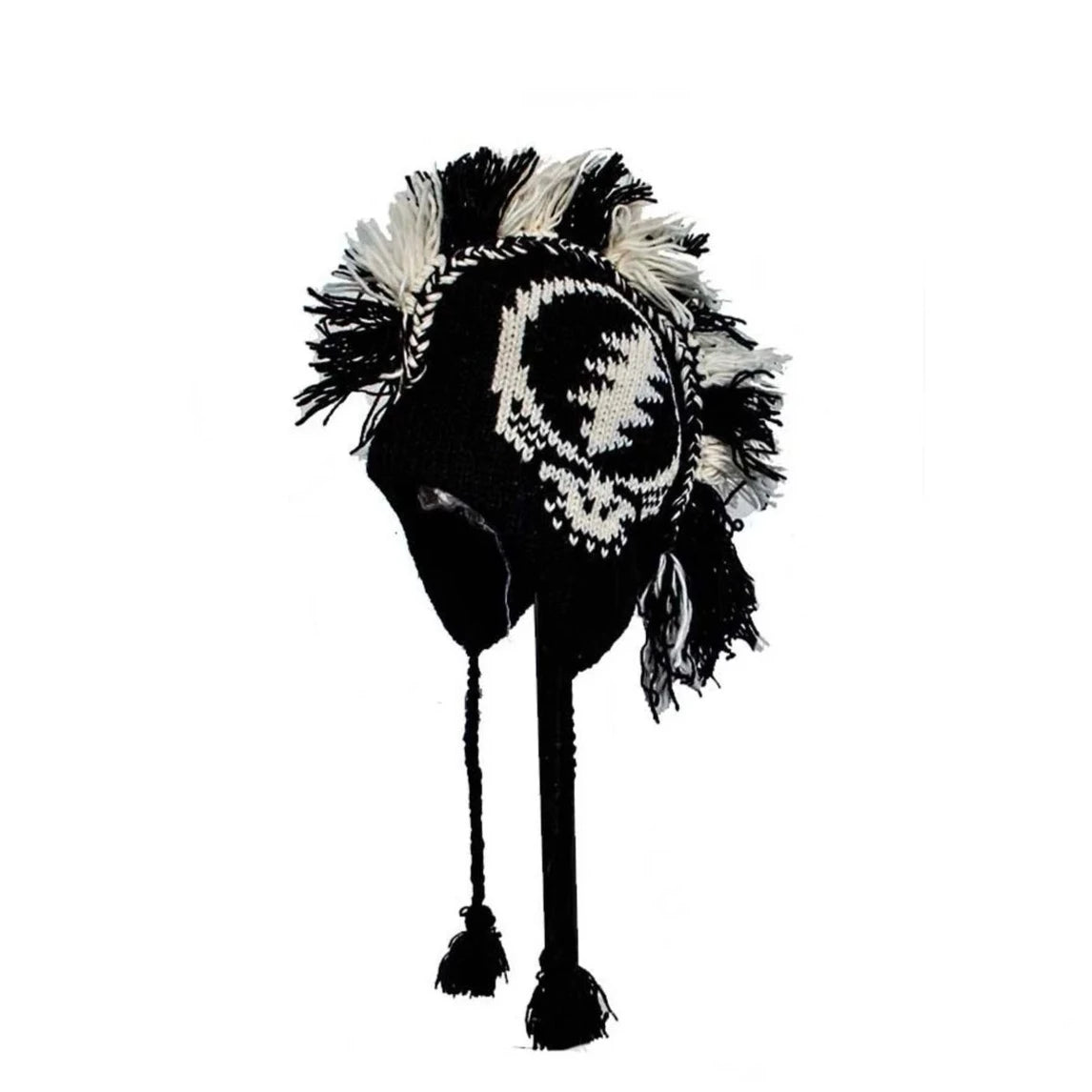 Electric Skull Mohawk Hat